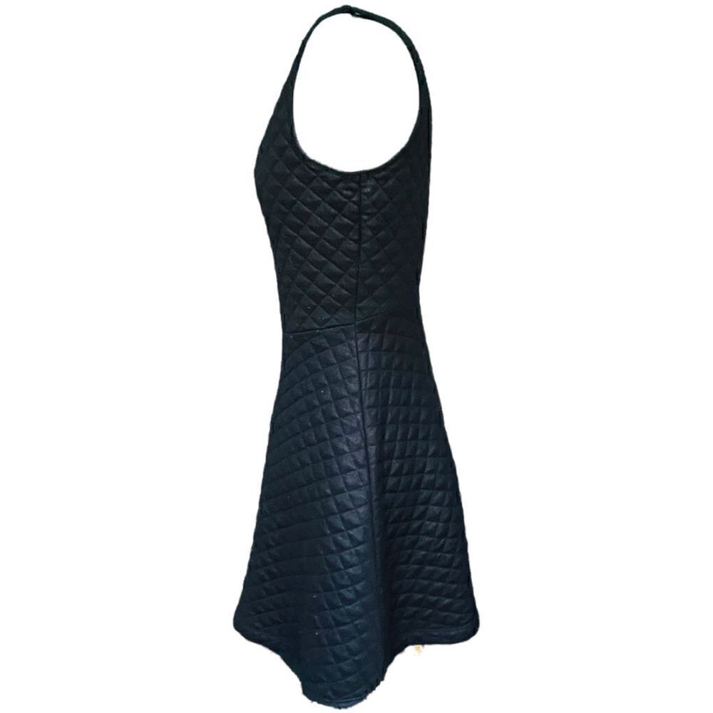 Nwot Express Fit & Flare Diamond Quilted Skater Dress Size Large - Picture 4 of 7